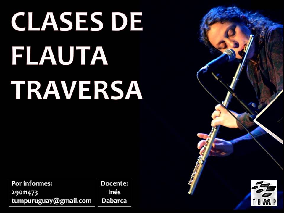 Clases de Flauta traversa
Docente: Inés Dabarca