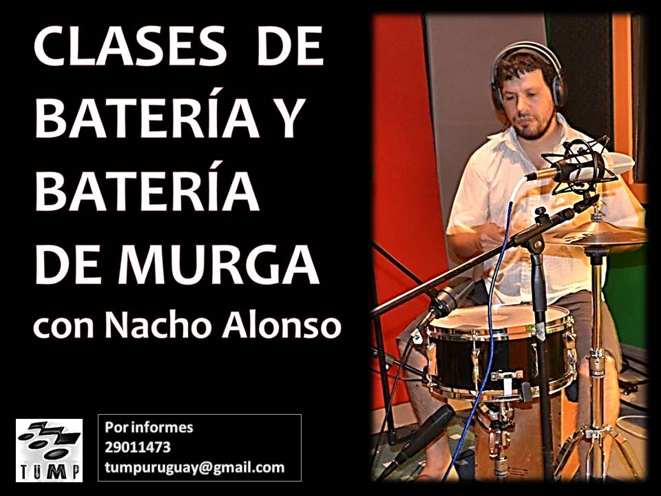 Clases de batería y batería de murgaDocente: Nacho Alonso
